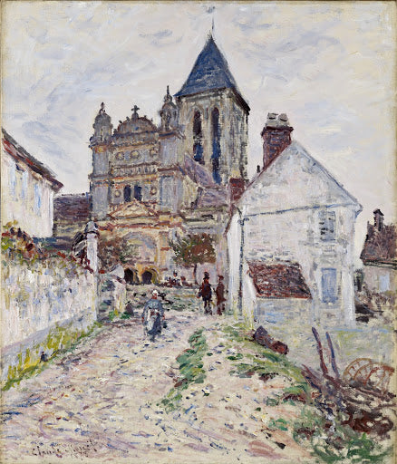 The Church at Vétheuil Poster | Claude Monet Art Print (1878)