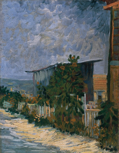 Shelter on Montmartre Poster | Vincent van Gogh Art Print