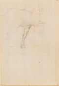 Horses' Legs Poster | Leonardo da Vinci Art Print (1517)