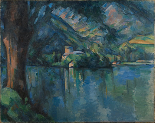 Lake Annecy Poster | Paul Cézanne Art Print (1896)