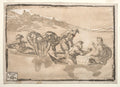 The Miraculous Draught of Fishes (Chiaroscuro Woodcut) Poster | After Raphael Art Print