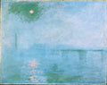 Charing Cross Bridge: Fog on the Thames Poster | Claude Monet Art Print