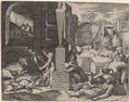 Il Morbetto (The Plague in Crete) Poster | Marcantonio Raimondi after Raphael Art Print (1512)