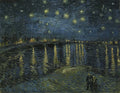 Starry Night over the Rhône Poster | Vincent van Gogh Art Print (1888)