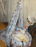 The Cradle – Camille with the Artist's Son Jean Poster | Claude Monet Art Print (1867)