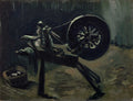 Bobbin Winder Poster | Vincent van Gogh Art Print (1885)
