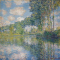 Poplars on the Epte Poster | Claude Monet Art Print (1891)