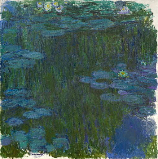 Water Lilies Poster | Claude Monet Art Print (1914)