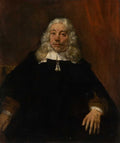 Portrait of a White-Haired Man Poster | Rembrandt van Rijn Art Print (1667)