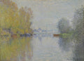 Autumn on the Seine, Argenteuil Poster | Claude Monet Art Print