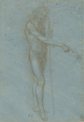 A Nude Youth as St John the Baptist Poster | Leonardo da Vinci Art Print (1485)