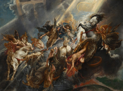 The Fall of Phaeton Poster | Peter Paul Rubens Art Print (1605)