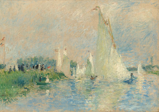 Regatta at Argenteuil Poster | Pierre-Auguste Renoir Art Print (1874)