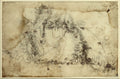 Map of North-West Tuscany and the Arno Canal Poster | Leonardo da Vinci Art Print (1503)