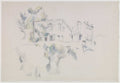 View of the Château Noir Poster | Paul Cézanne Art Print (1887)