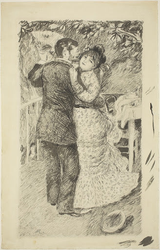 Dance in the Country III Poster | Pierre-Auguste Renoir Art Print (1883)
