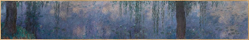 The Water Lilies – Morning with Willows Poster | Claude Monet Art Print (1915)