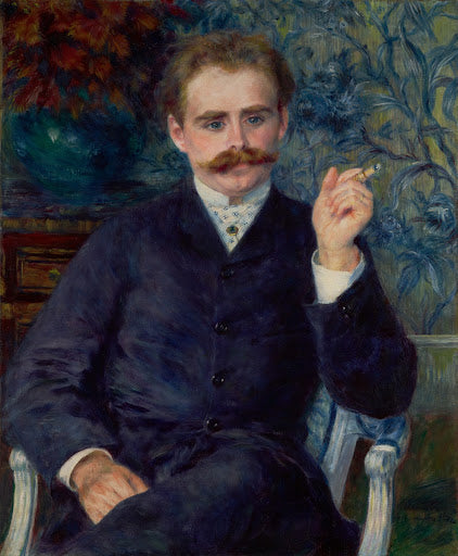 Albert Cahen d'Anvers Poster | Pierre-Auguste Renoir Art Print (1881)