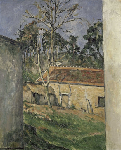 Farmyard Poster | Paul Cézanne Art Print (1879)