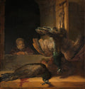 Still Life with Peacocks Poster | Rembrandt van Rijn Art Print (1639)