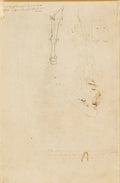 Horses' Fore-legs Poster | Workshop of Leonardo da Vinci Art Print (1517)