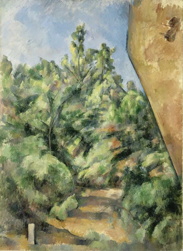 The Red Rock Poster | Paul Cézanne Art Print (1895)