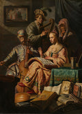 Musical Company Poster | Rembrandt van Rijn Art Print (1626)