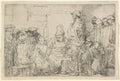 Christ Seated Disputing with the Doctors Poster | Rembrandt van Rijn Art Print (1654)