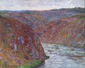 Valley of the Creuse (Gray Day) Poster | Claude Monet Art Print (1889)
