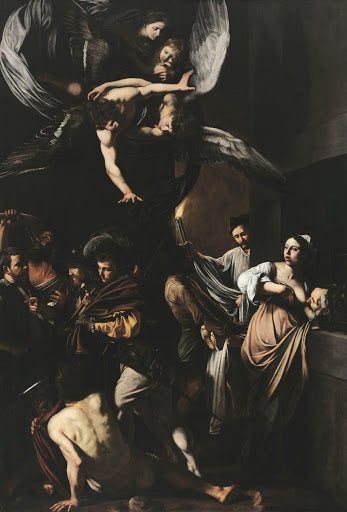 The Seven Acts of Mercy Poster | Caravaggio Art Print (1607)
