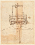 Codex Atlanticus Folio 20 Recto Poster | Leonardo da Vinci Art Print