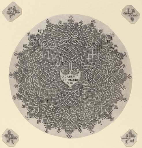 First Knot Poster | After Leonardo da Vinci Art Print (1490)