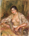 Gabrielle in Oriental Costume Poster | Pierre-Auguste Renoir Art Print (1913)