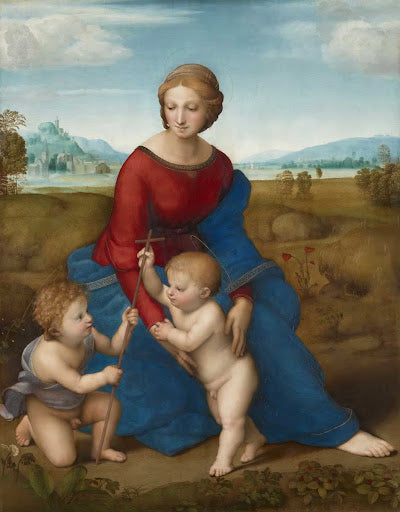 Madonna in the Meadow Poster | Raphael Art Print (1505)