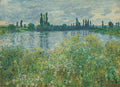 Banks of the Seine, Vétheuil Poster | Claude Monet Art Print (1880)