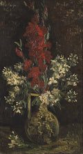 Vase with Red and White Flowers Poster | Vincent van Gogh Art Print (1886)