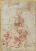Study for a Madonna with the Infant Saint John Poster | Raphael Art Print (1506)