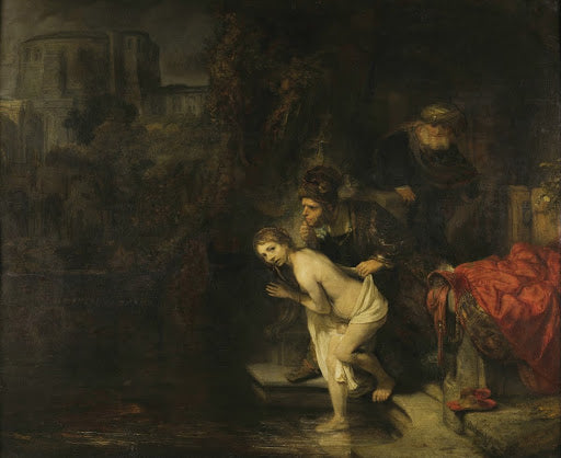 Susanna and the Elders Poster | Rembrandt van Rijn Art Print (1647)