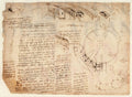 Codex Atlanticus Folio 132 Recto Poster | Leonardo da Vinci Art Print