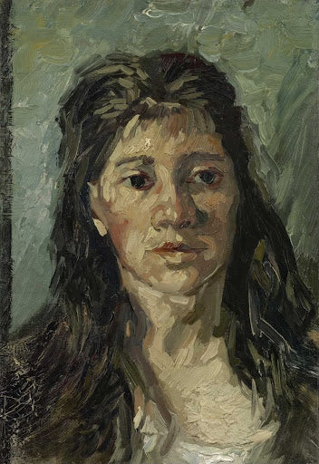 Head of a Prostitute Poster | Vincent van Gogh Art Print (1885)