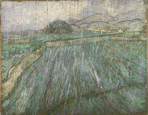 Rain Poster | Vincent van Gogh Art Print