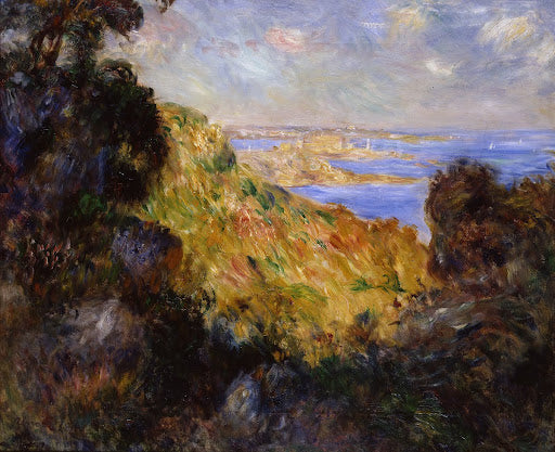 The Bay of Salerno Poster | Pierre-Auguste Renoir Art Print