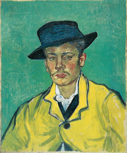 Portrait of Armand Roulin (Yellow Jacket) Poster | Vincent van Gogh Art Print (1888)