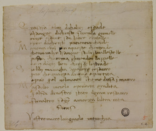 Sonnet 'Here They Make Helmets' Poster | Michelangelo Art Print (1497)