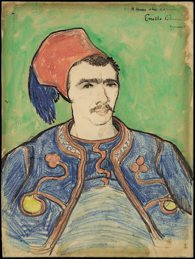 The Zouave Poster | Vincent van Gogh Art Print (1888)