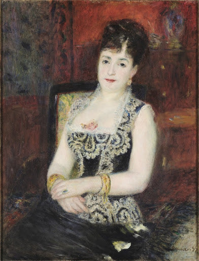 Portrait of the Countess de Pourtalès Poster | Pierre-Auguste Renoir Art Print