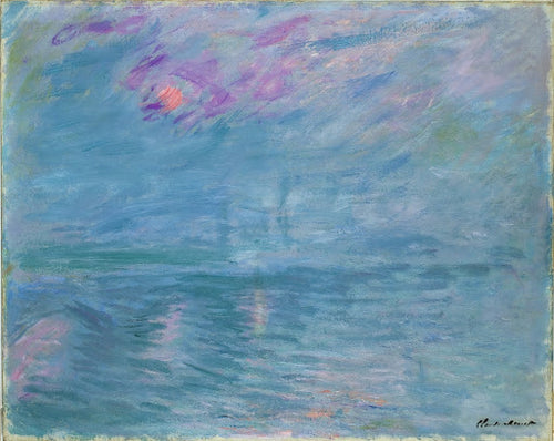 Waterloo Bridge II Poster | Claude Monet Art Print (1899)