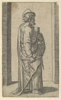 Saint Peter (Small Saints) Poster | Marcantonio Raimondi after Raphael Art Print