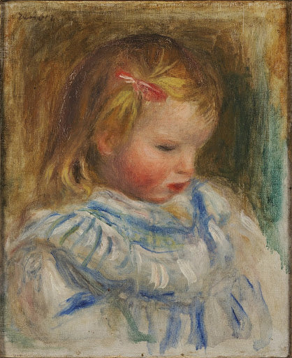 Portrait of Coco Poster | Pierre-Auguste Renoir Art Print