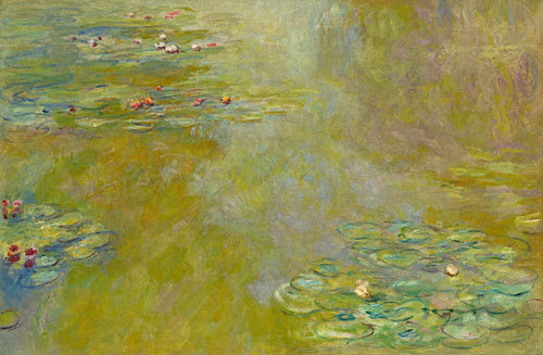 The Water-Lily Pond III Poster | Claude Monet Art Print (1918)